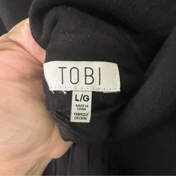 TOBI black sundress Large - Picture 2 of 5